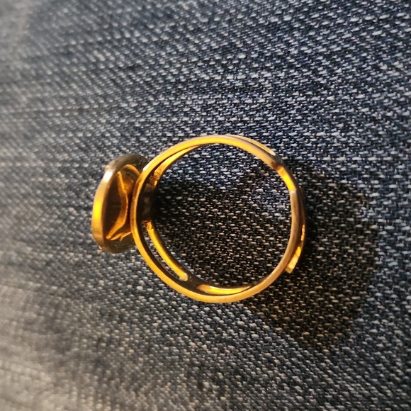 Vintage Damascene Ring - Picture 5 of 5